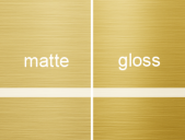 Gold Matte / Gloss